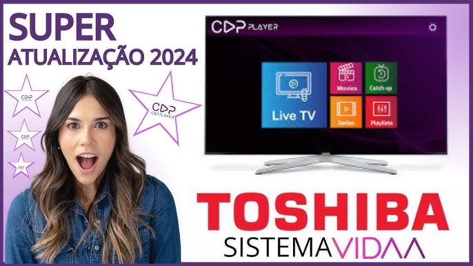 IPTV na Smart TV Toshiba Vidaa
